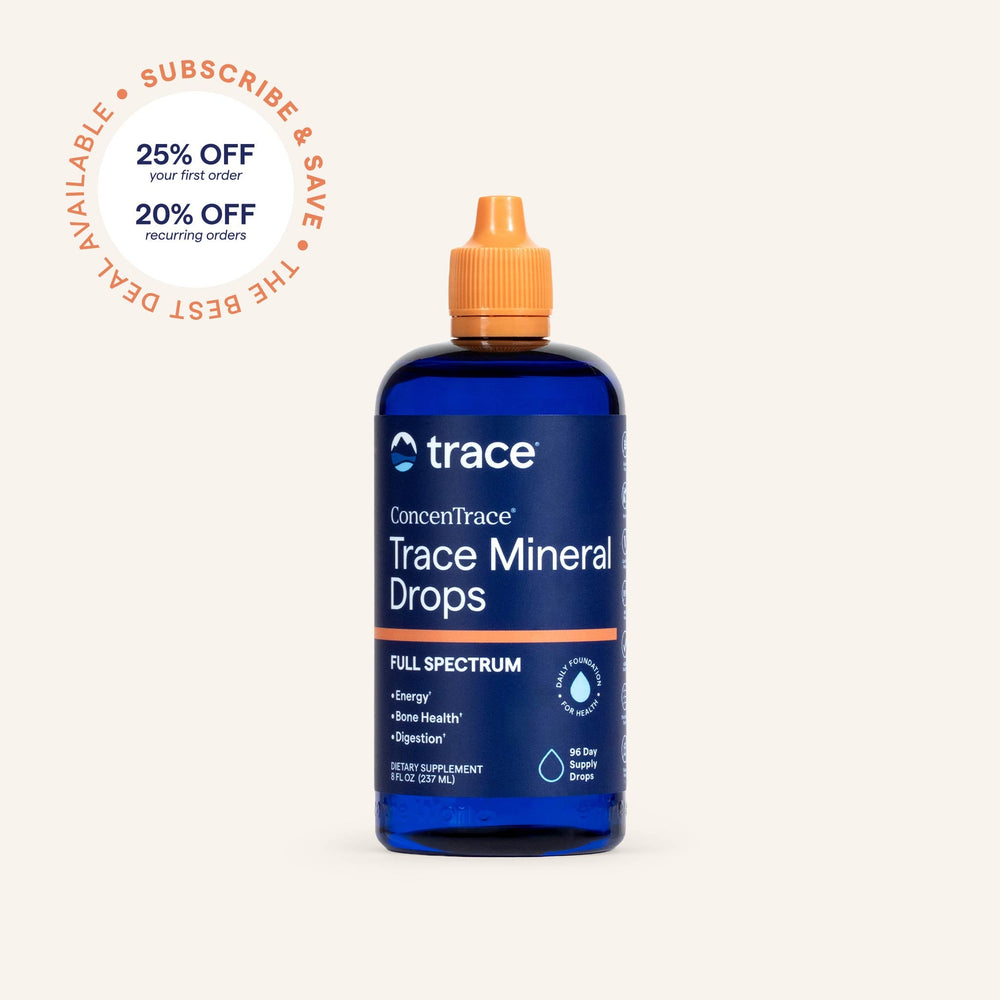 Trace Minerals ConcenTrace Trace Mineral Drops