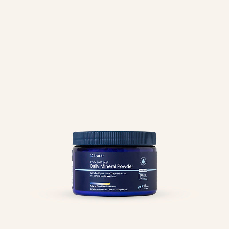 Trace Minerals ConcenTrace Daily Mineral Powder Blue Hawaiian