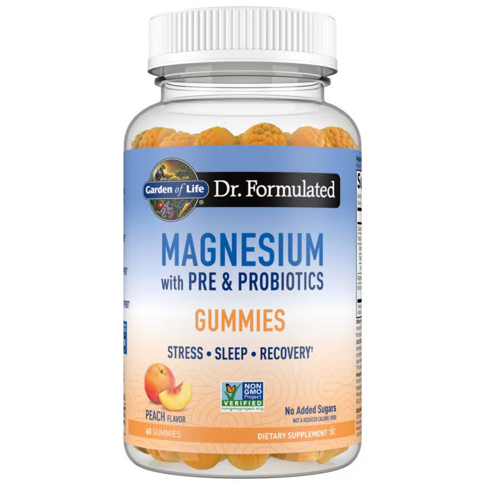Dr Formulated Magnesium With Pre And Probiotics Peach