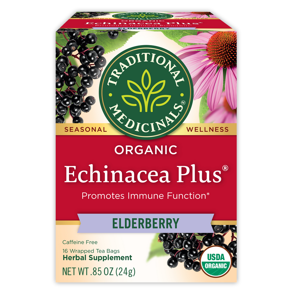 Traditional Medicinals Organic Echinacea Plus Elderberry Tea