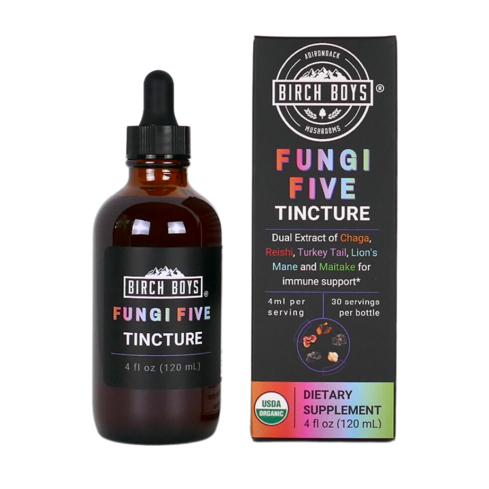 Birch Boys Organic Fungi Five Tincture