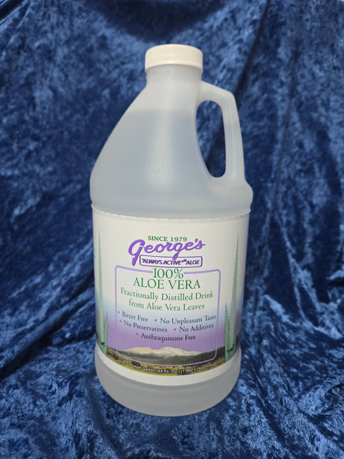 George's Aloe Vera Liquid 64 oz half gallon