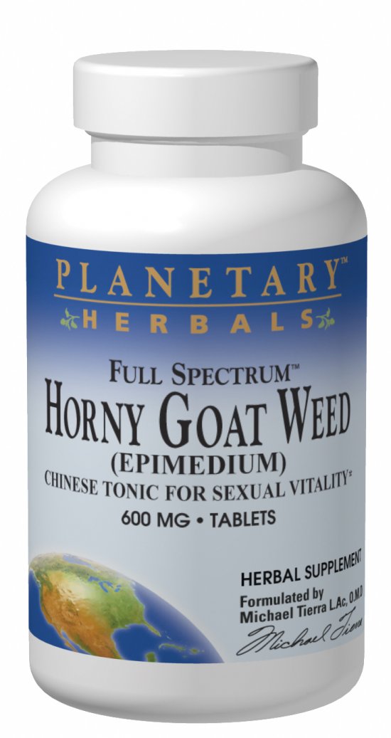 Planetary Herbals Horny Goat Weed Full Spectrum