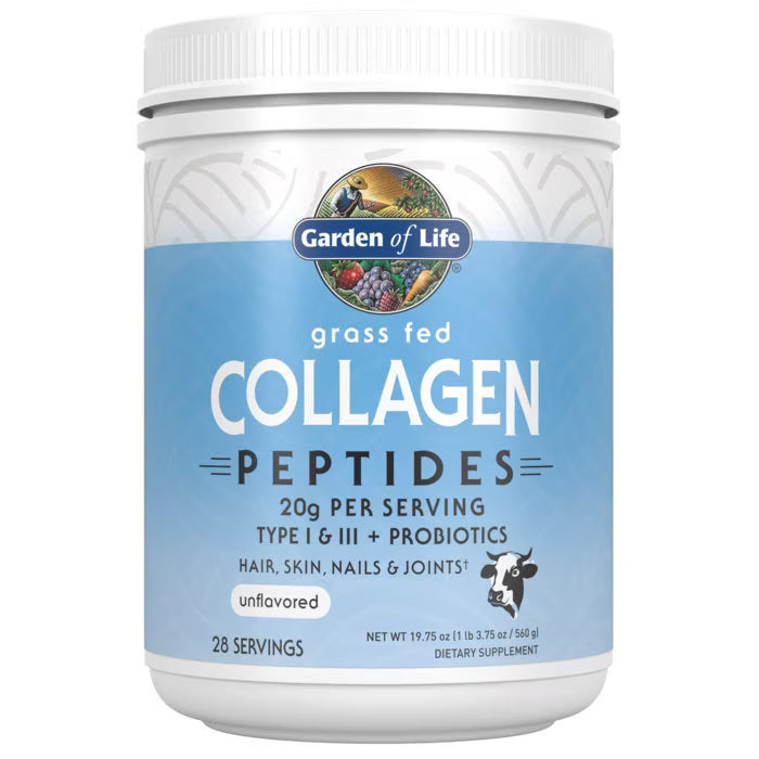 Grass Fed Collagen Peptides Unflavored, 19.75 oz