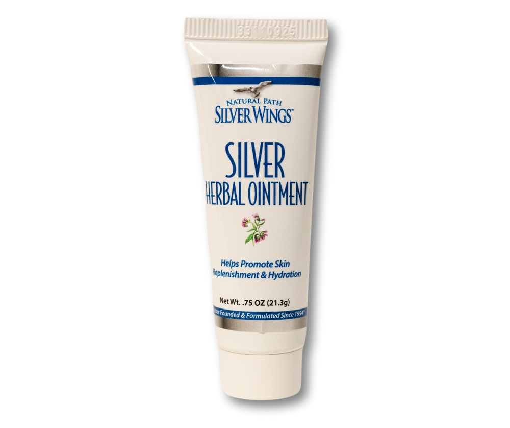 Natural Path Silver Wings Silver Herbal Ointment 3/4 oz