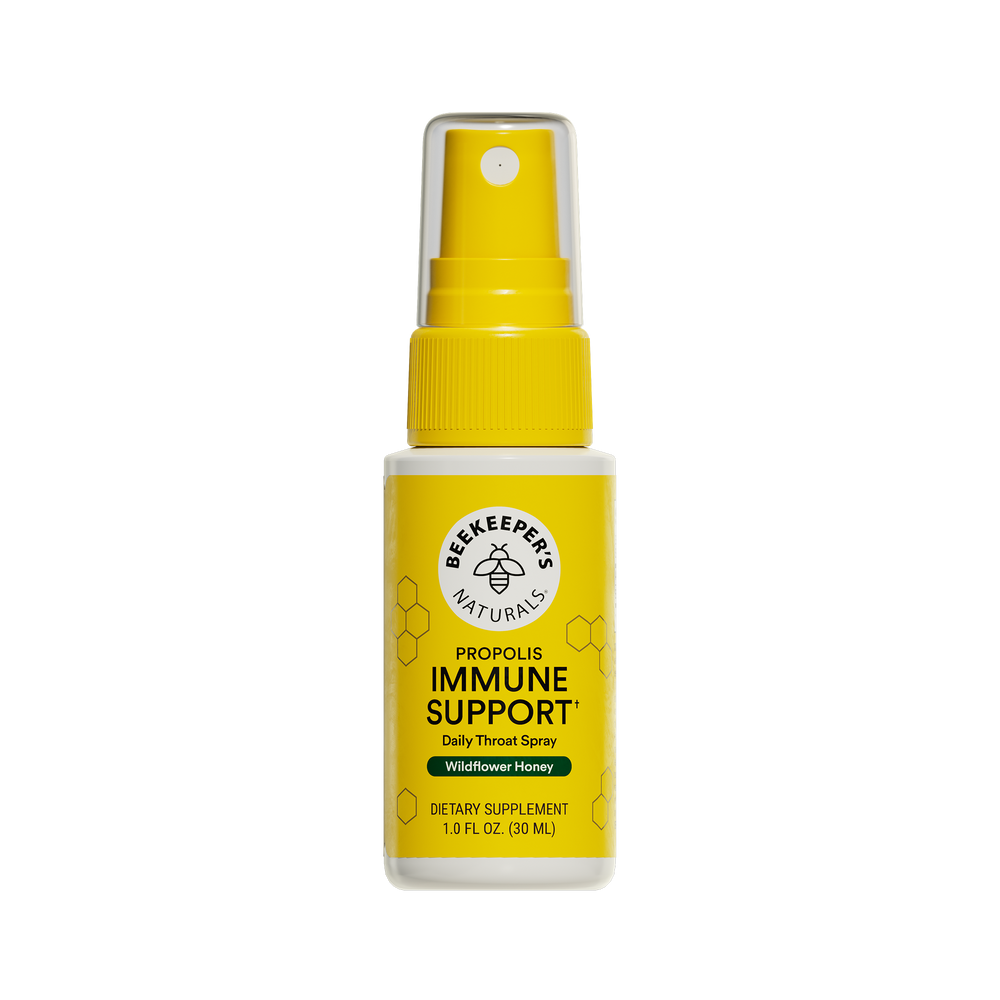 Beekeeper's Naturals B.Immune Propolis Throat Spray, 1.06 fl oz