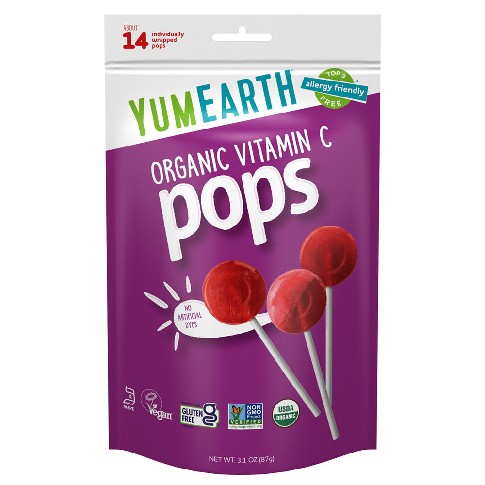 YumEarth Organic Vitamin C Lollipops