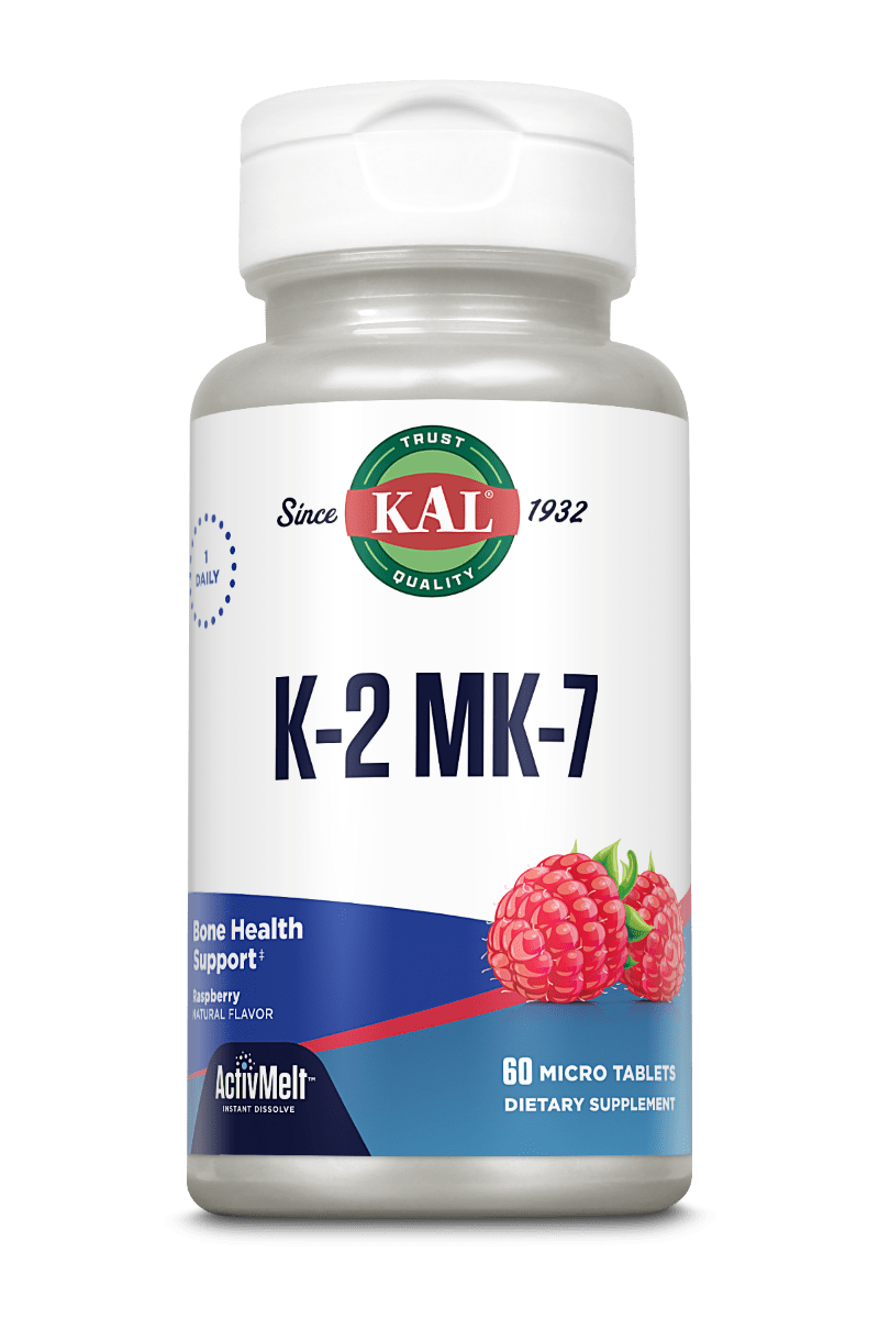 KAL Vitamin K2 Mk7 Activmelt 100mcg