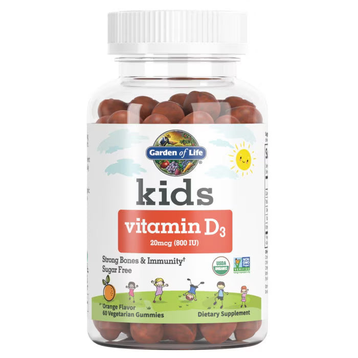 Kids Org Vitamin D3 Orange Gummy
