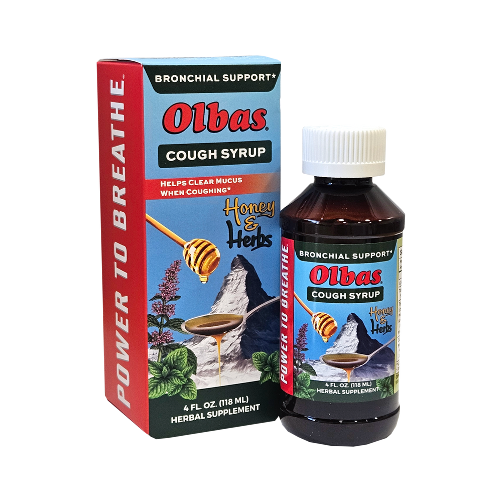 Olbas Herbal Cough Syrup 4 fl oz