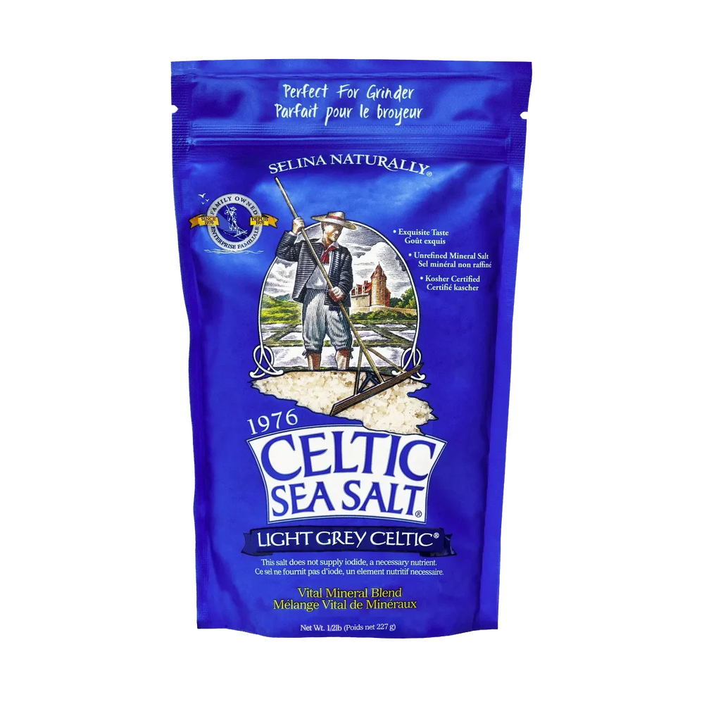 Selina Naturally Celtic Sea Salt Light Grey Celtic 1/2 lb