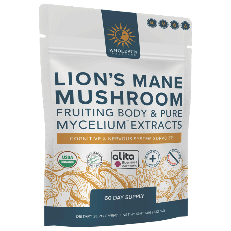 Wholesun Wellness Lions Mane Single Powder