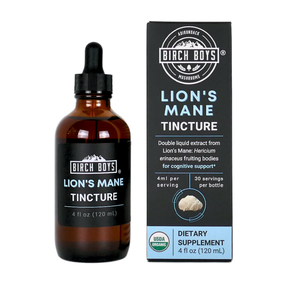 Birch Boys Organic Lions Mane Tincture