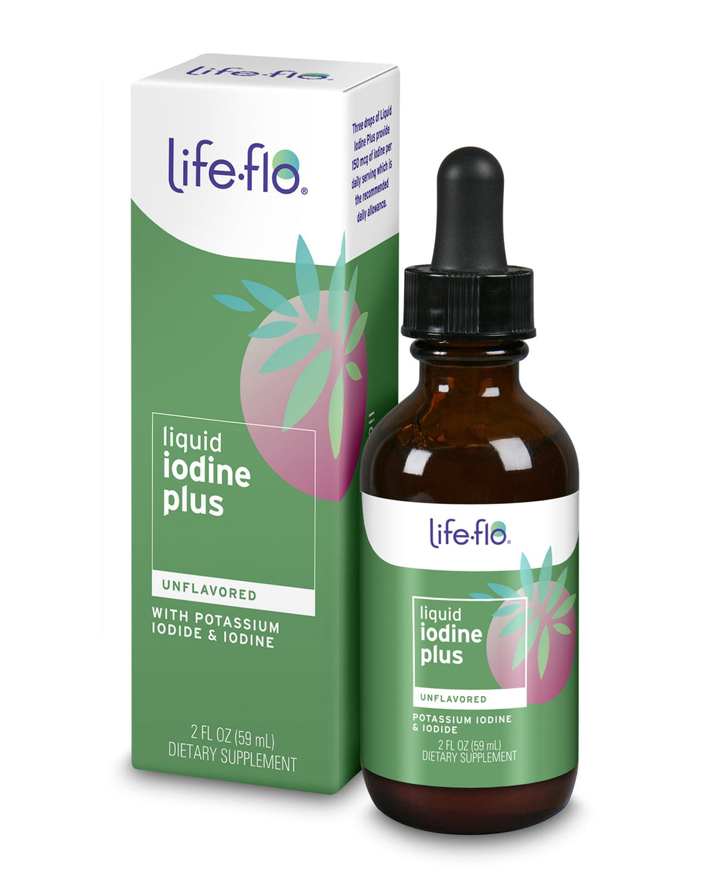 Life-flo Liquid Iodine Plus Unflavored 2 oz