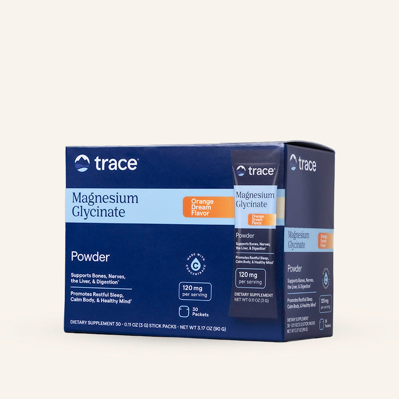 Trace Minerals Research Magnesium Glycinate Pack Orange Dream