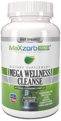 Body Dynamics Maxzorb Mega Wellness Cleanse 90 Tablets