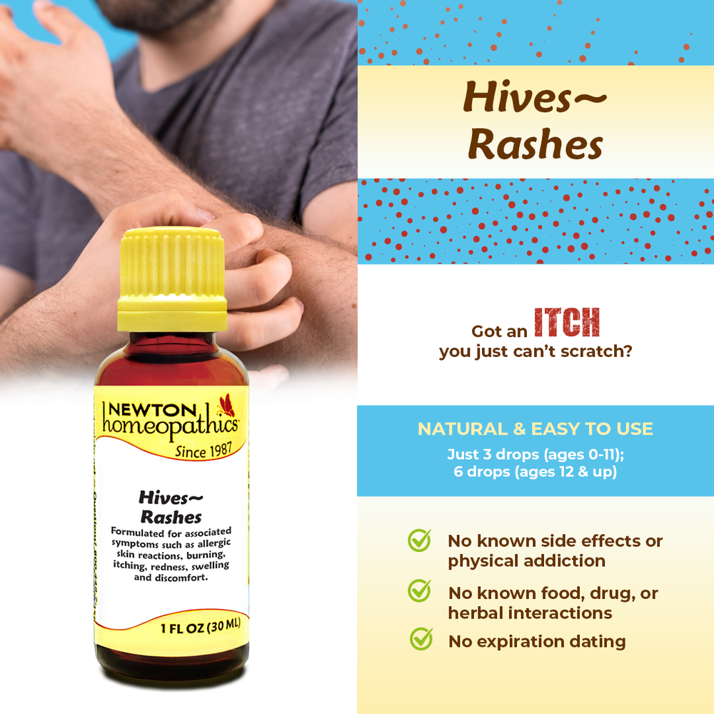 Newton Homeopathics Hives Rashes