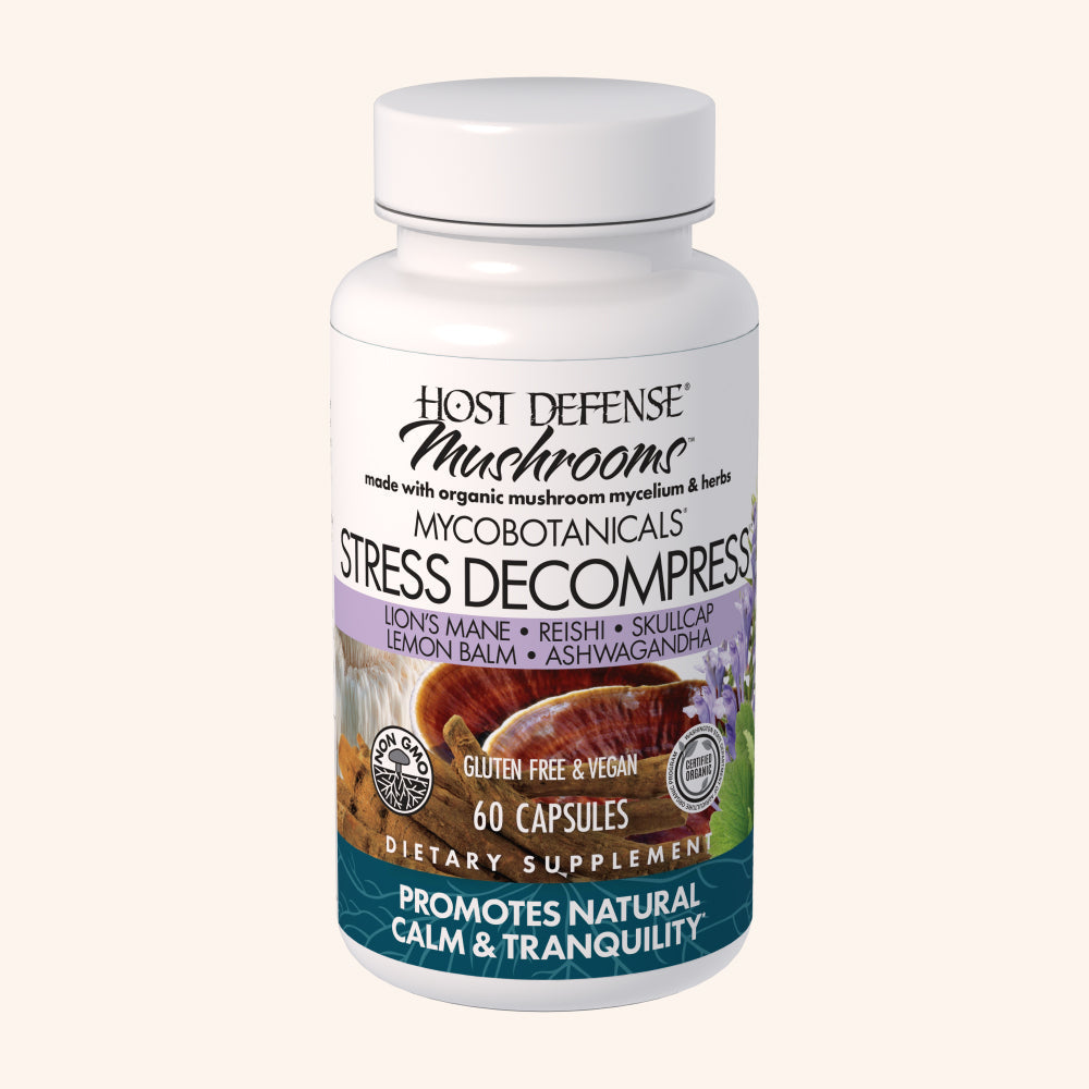 Host Defense MycoBotanicals Stress Decompress Capsules