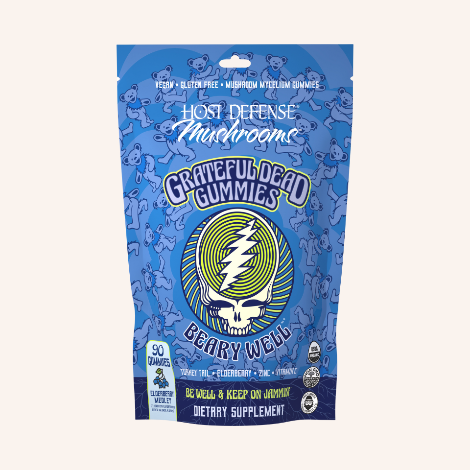 Host Defense Grateful Dead Gummies Beary Well