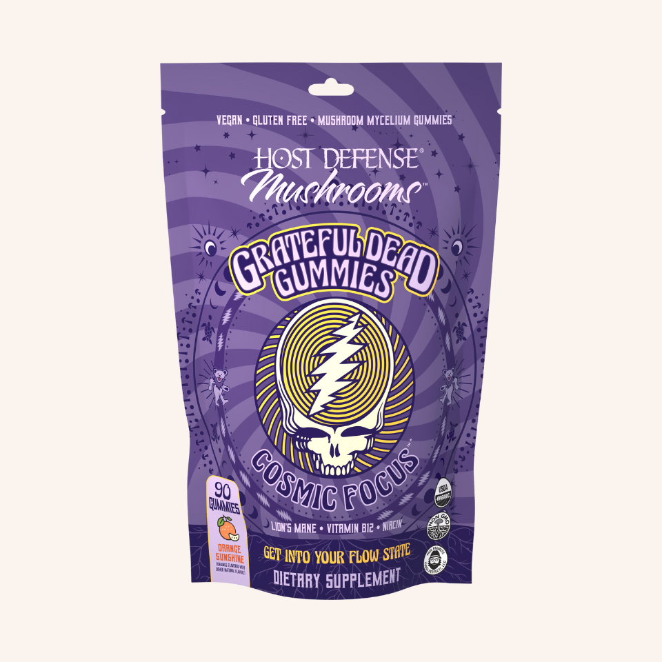Host Defense Grateful Dead Gummies Cosmic Focus