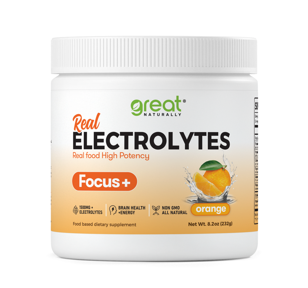 Great Naturally Real Electrolytes Focus+ Orange