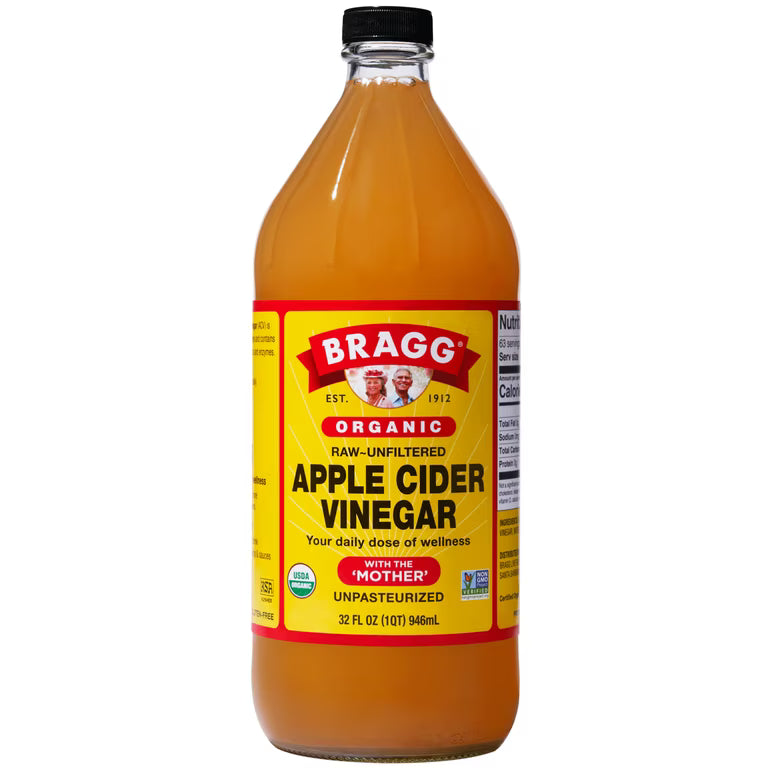 Organic Apple Cider Vinegar Raw Unfiltered 32 Ounce