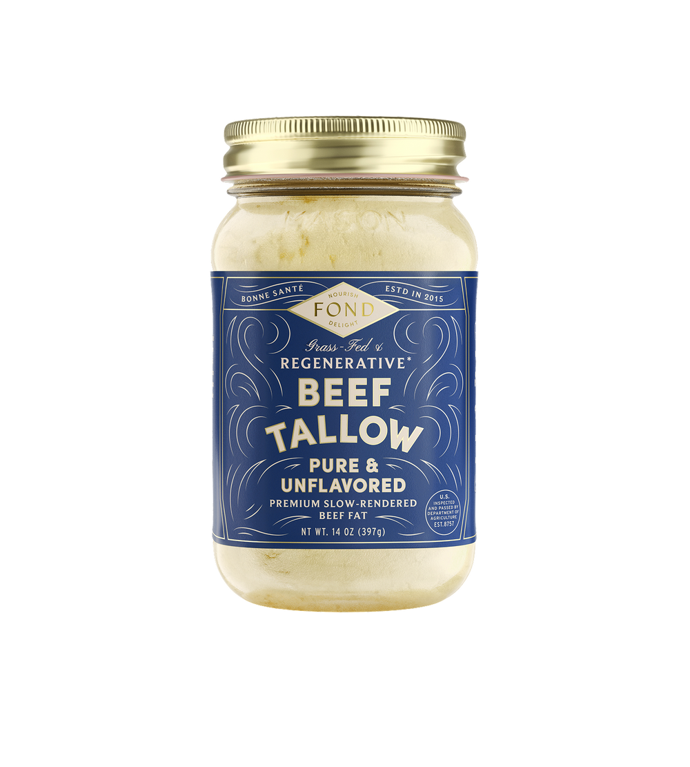 Fond Bone Broth BEEF TALLOW PURE UNFLAVORED