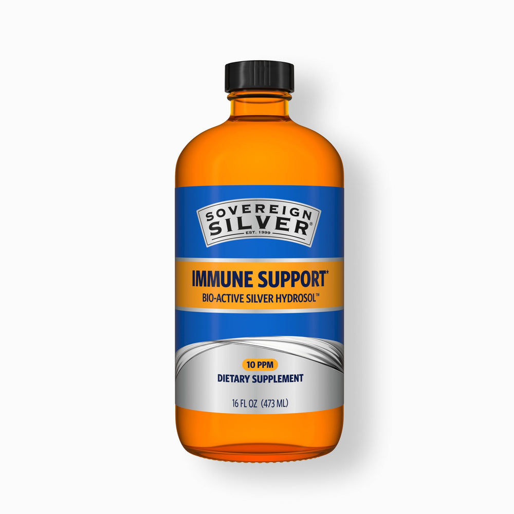 Sovereign Silver Bio Active Silver Hydrosol Immune Support 10 ppm Value Size