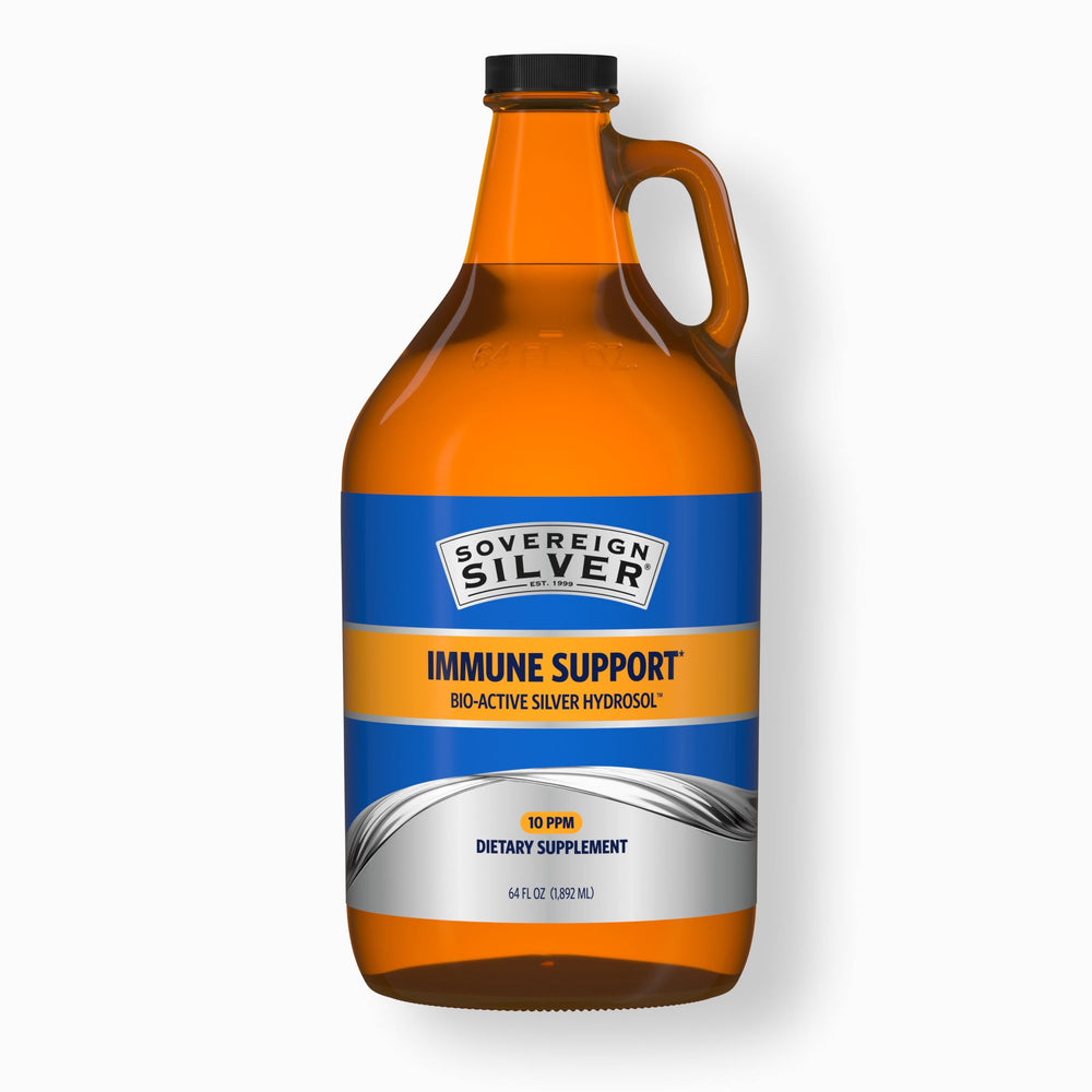 Sovereign Silver Bio-Active Silver Hydrosol Twist Top 64 oz