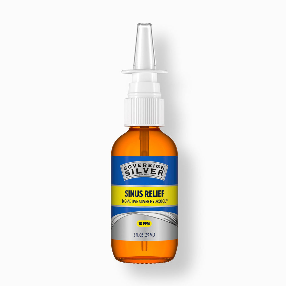 Sovereign Silver Bio-Active Silver Hydrosol 10 ppm Nasal Spray 2 oz