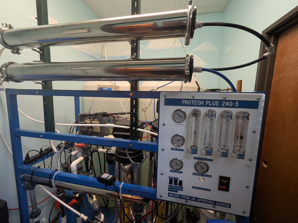 The Protech Plus reverse osmosis system