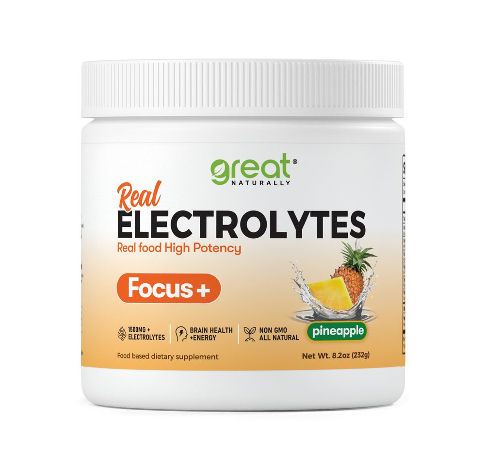Great Naturally Real Electrolytes Focus+ Pineapple