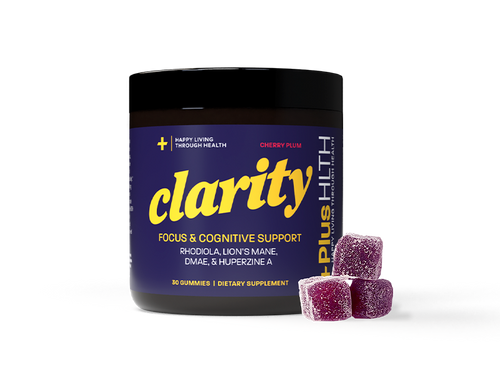 PlusHLTH Clarity Gummies Cherry Plum