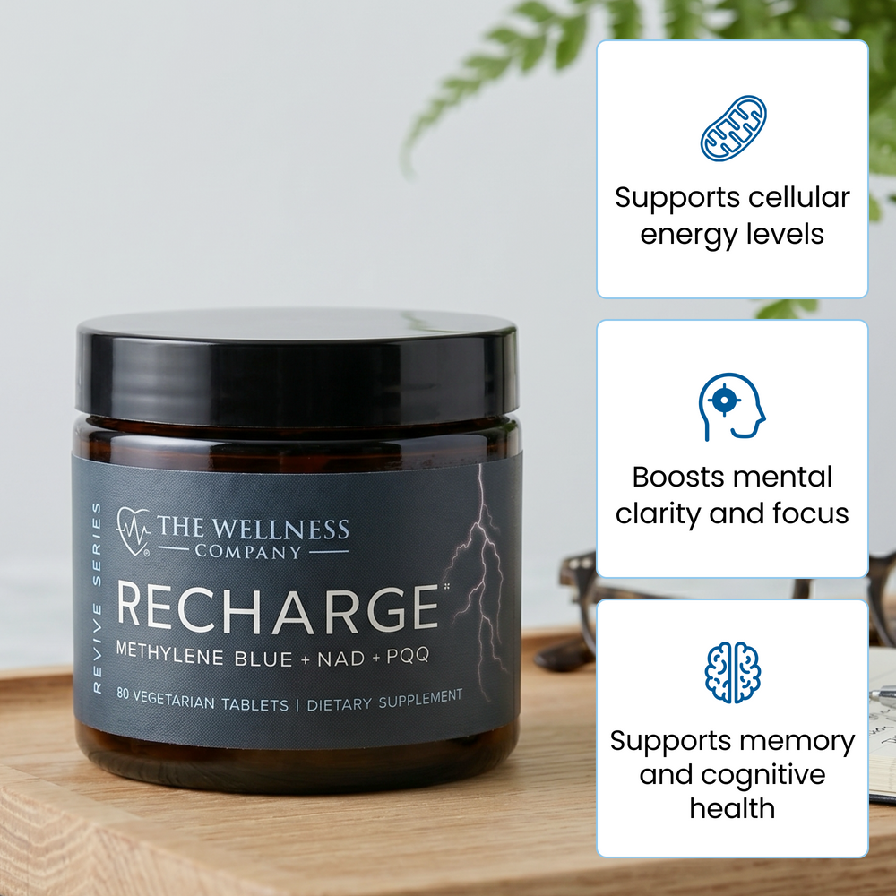 The Wellness Company Recharge NAD PQQ