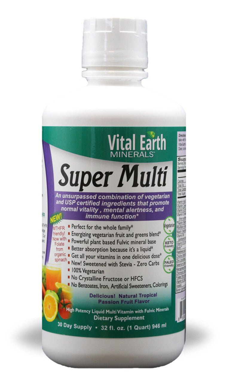 Vital Earth Super Multi Liquid Multivitamin 32 oz