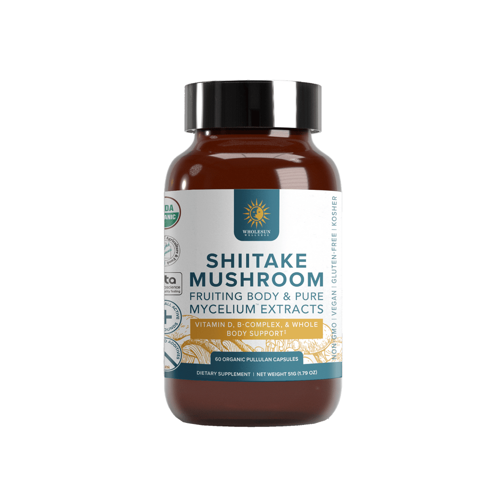 Wholesun Wellness Shiitake Capsules