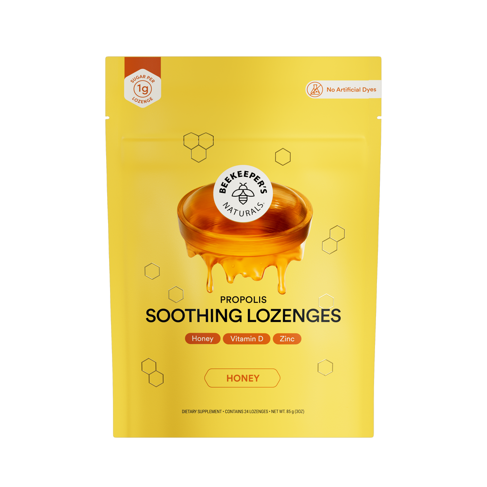 Beekeepers Naturals B. Soothed Honey Lozenges