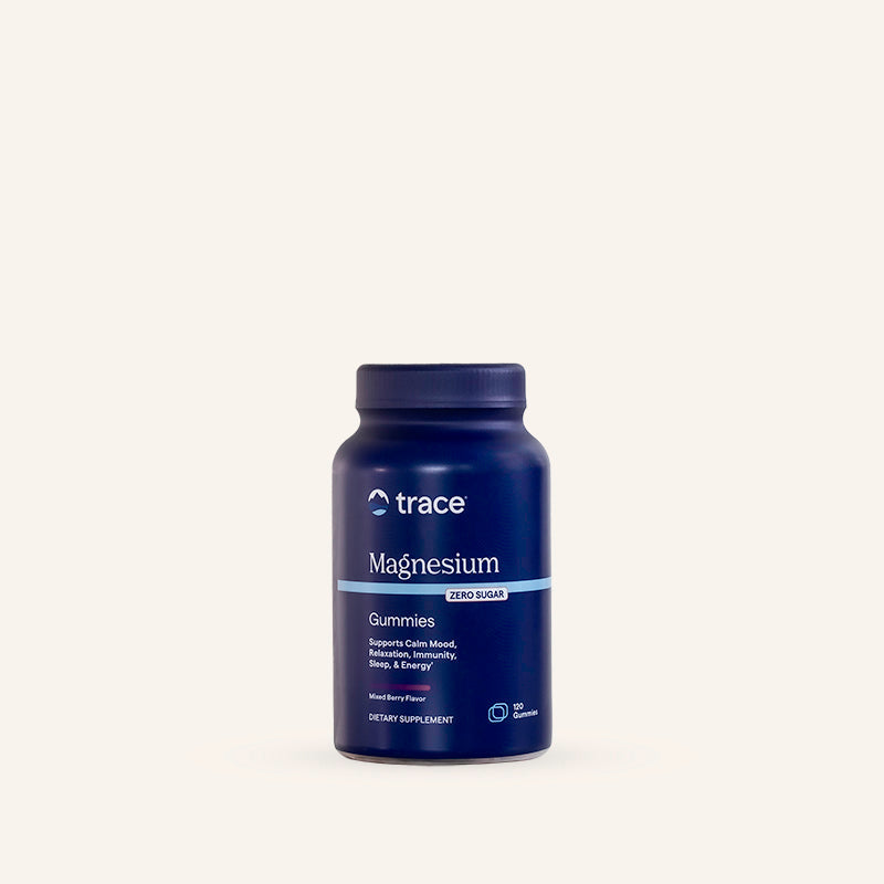 Trace Minerals Magnesium Gummies Sugar Free Mixed Berry
