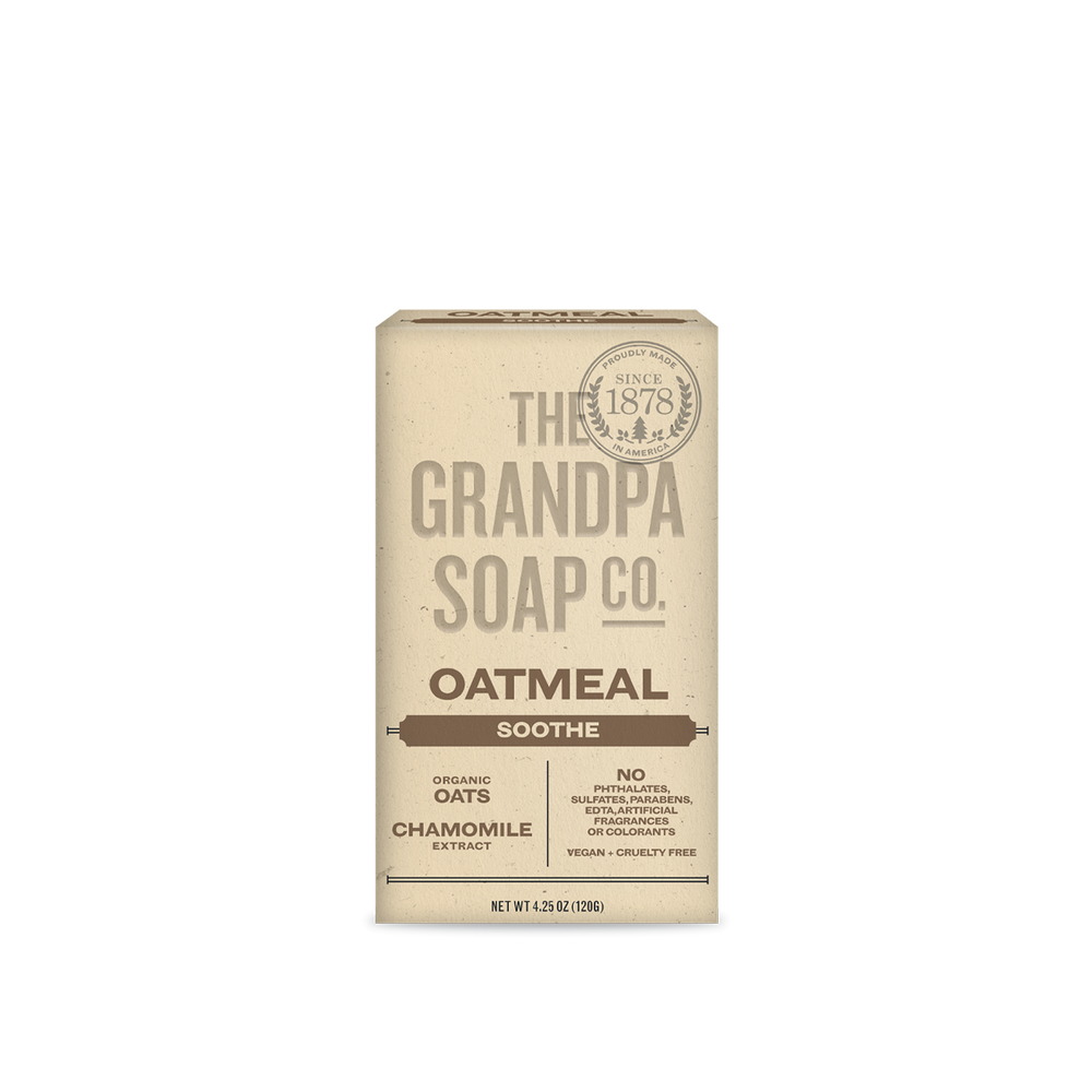The Grandpa Soap Co Old Fashioned Oatmeal Bar Soap