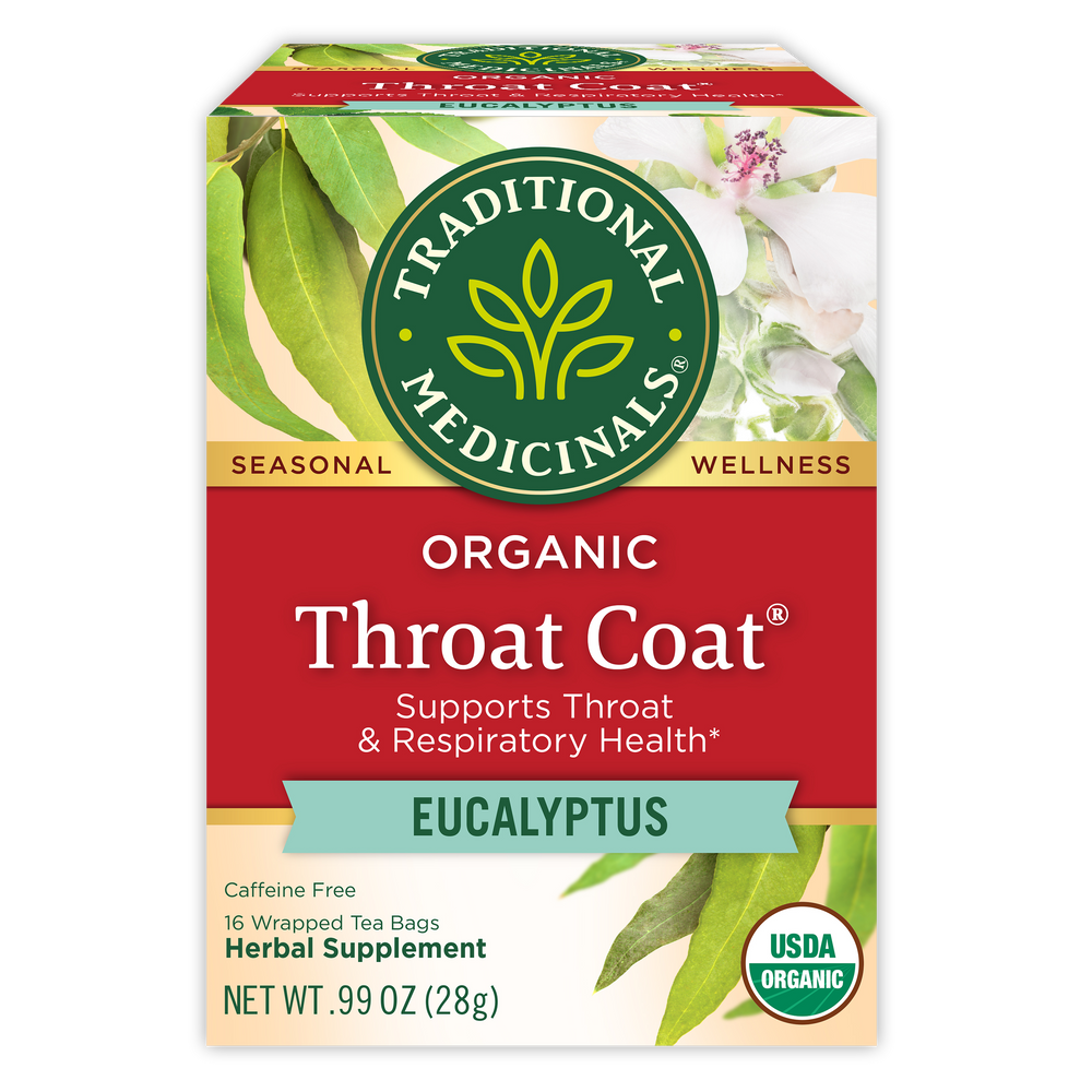 Traditional Medicinals Throat Coat Eucalyptus Tea