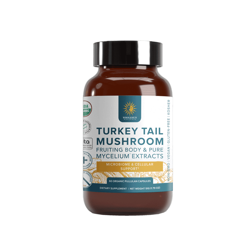Wholesun Wellness Turkey Tail Capsules
