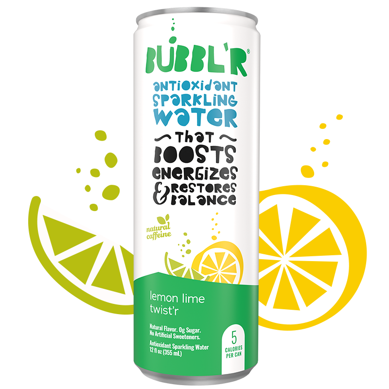 Bubblr WATER SPARKLING LEMON LME TWIST