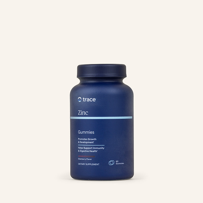 Trace Minerals Research Zinc Gummies Elderberry Flavor