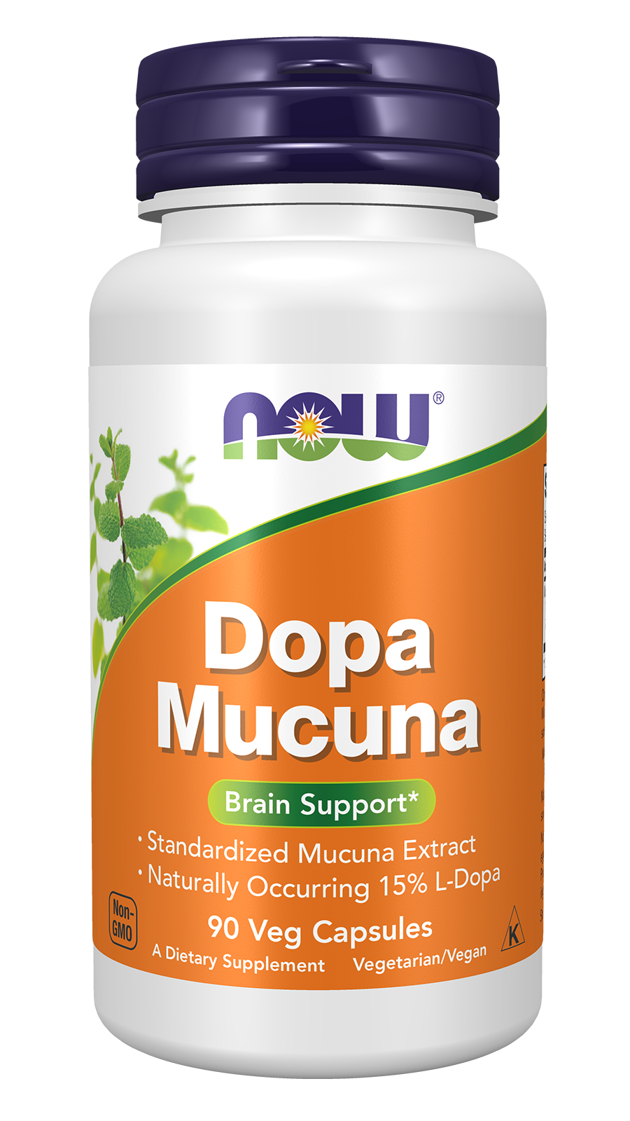 NOW Foods Dopa Mucuna - 90 Veg Capsules