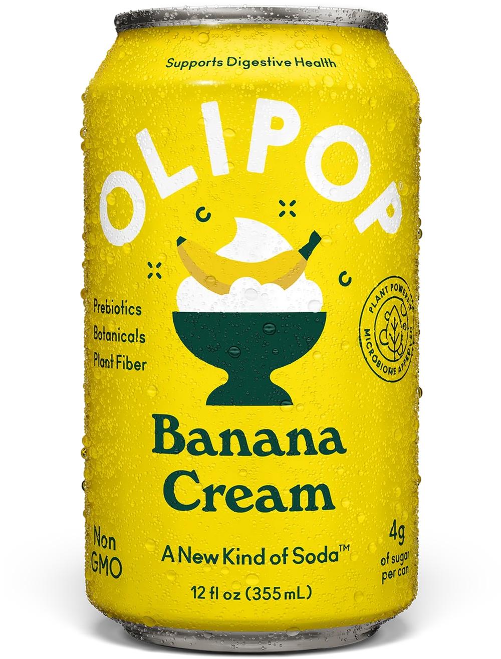 Olipop Banana Cream