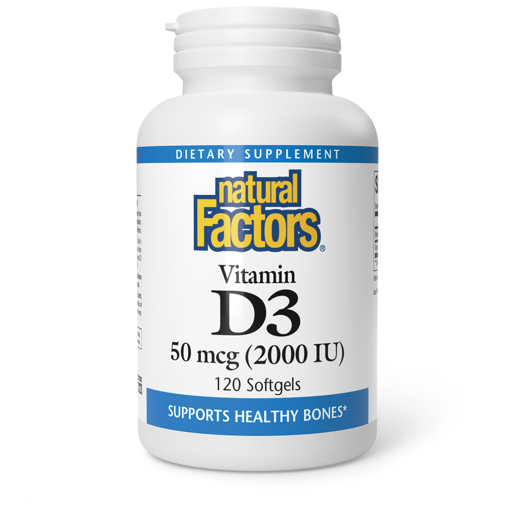 Vitamin D3 2000 I.U. 50 mcg