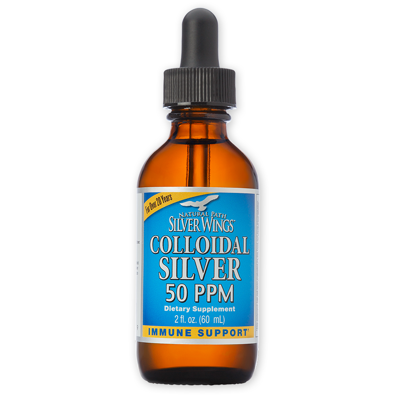 Natural Path Silver Wings Colloidal Silver 50 PPM