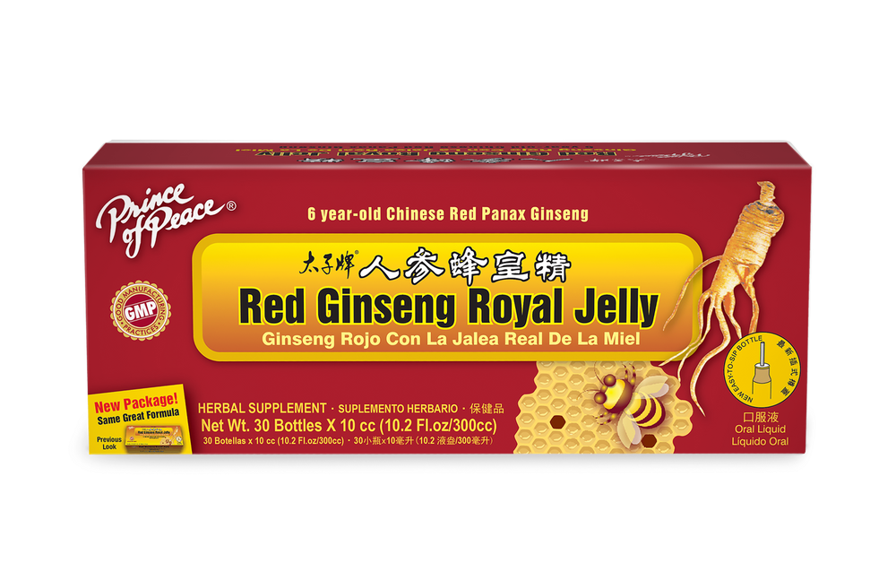 Prince of Peace Red Ginseng Royal Jelly 30 x 10cc