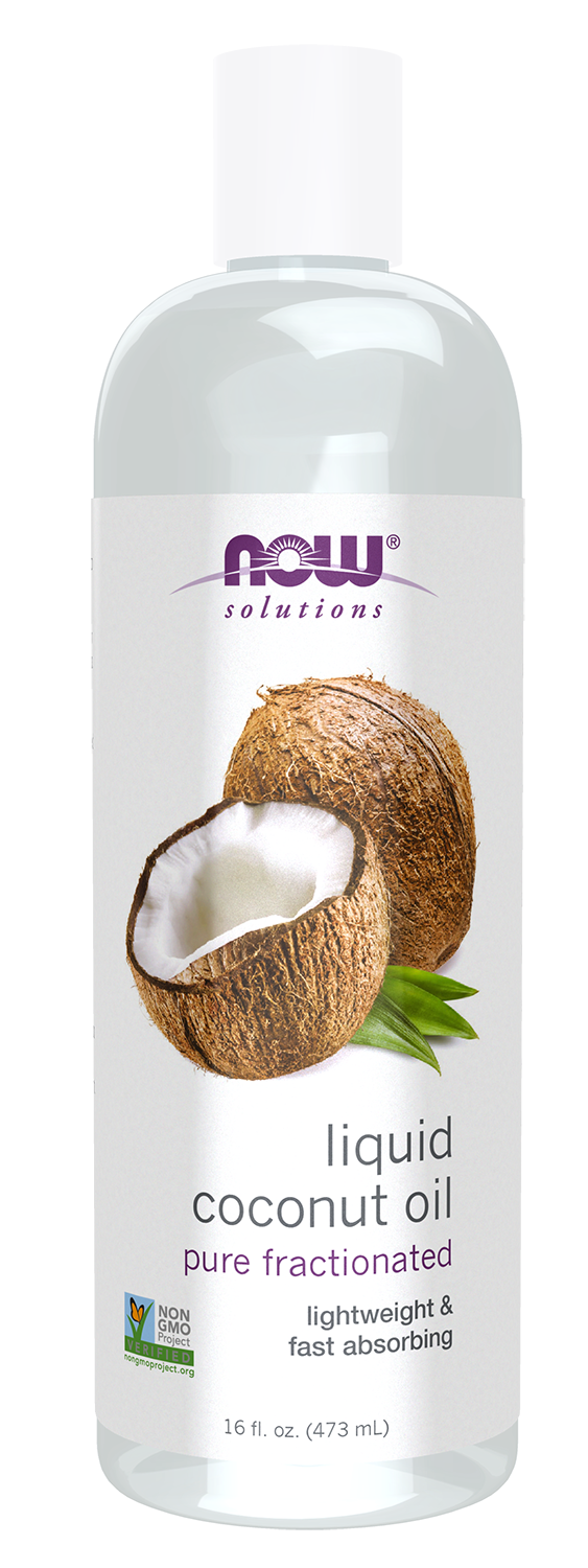 NOW Foods Liquid Coconut Oil - 16 fl. oz.