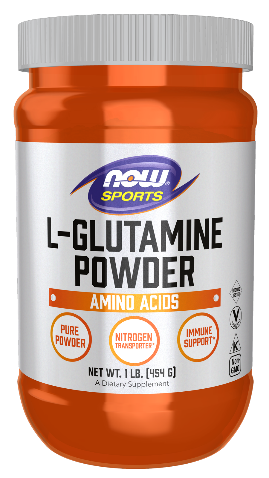 NOW Foods L-Glutamine Powder - 1 lb.